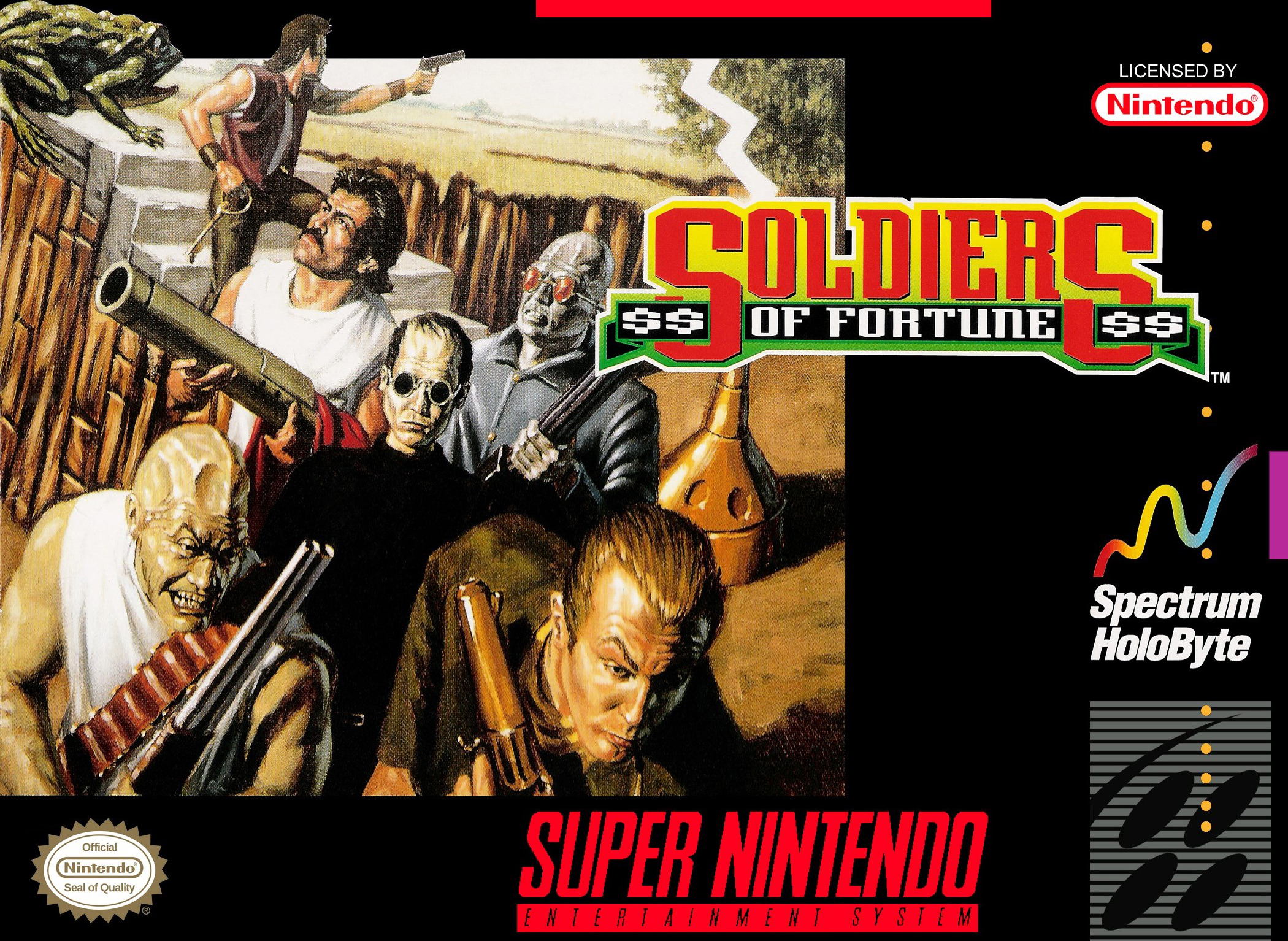 Capa de Soldiers Of Fortune