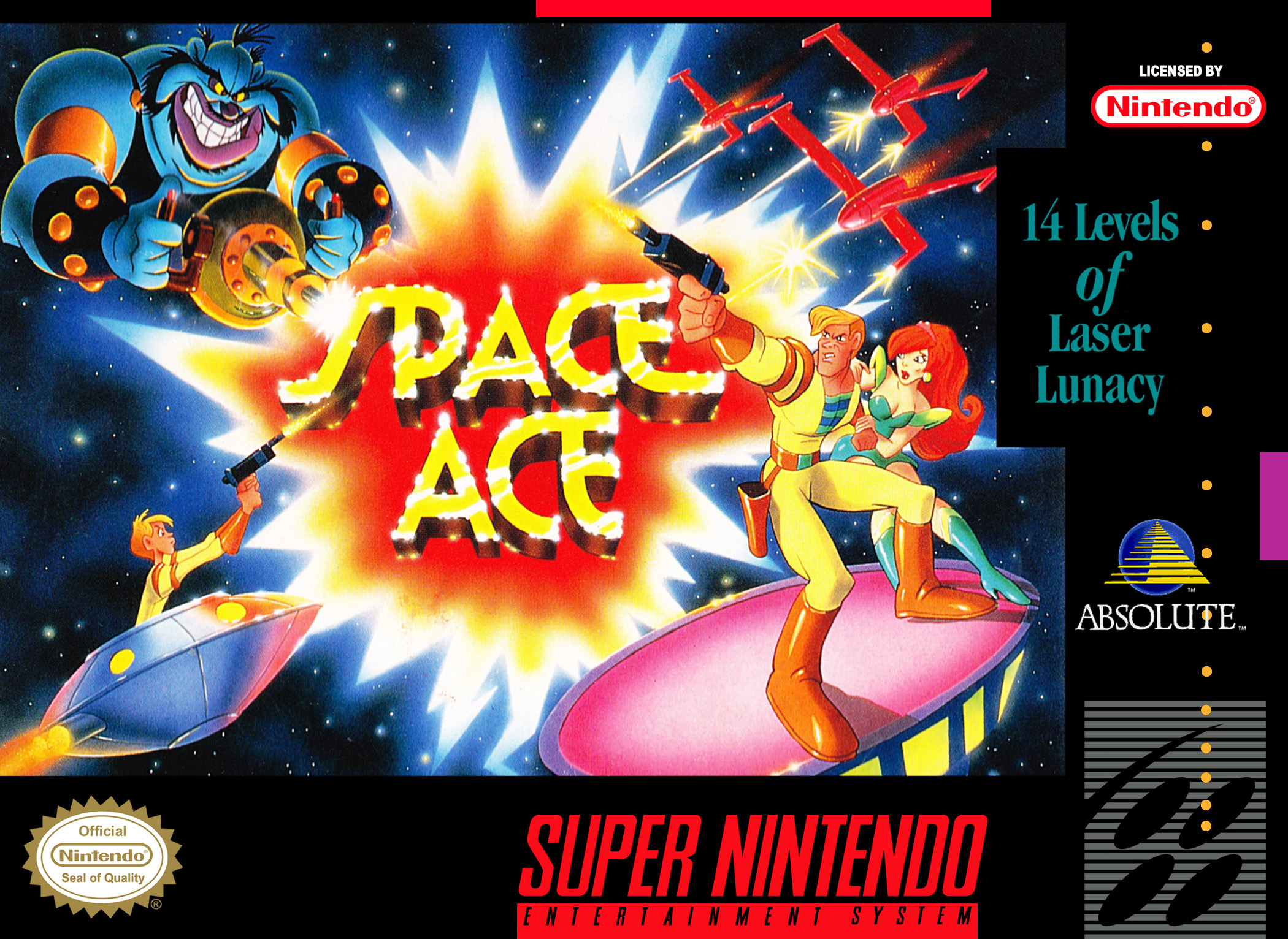 Capa de Space Ace