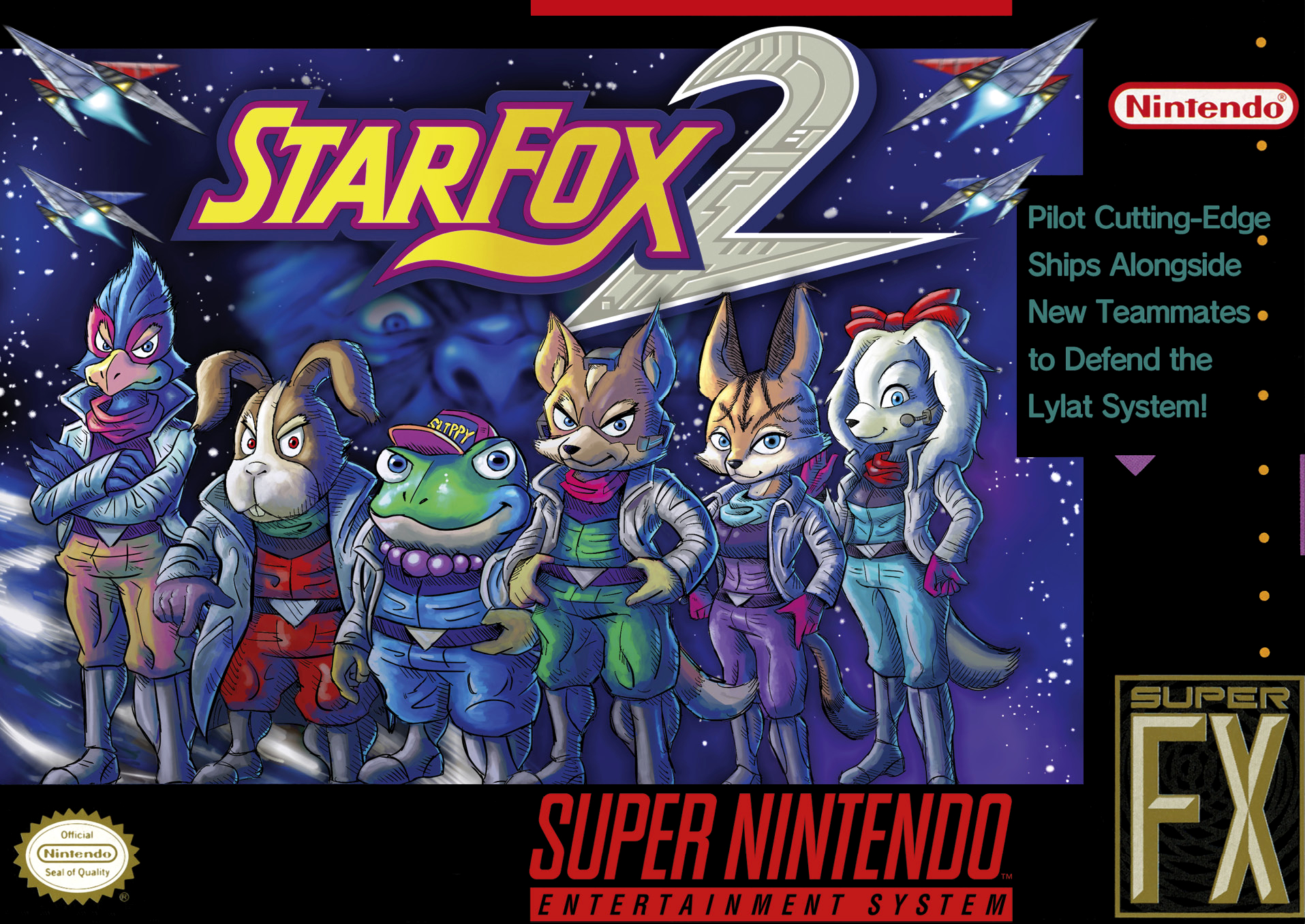 Capa de Star Fox 2