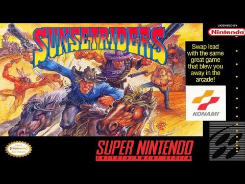 Capa de Sunset Riders