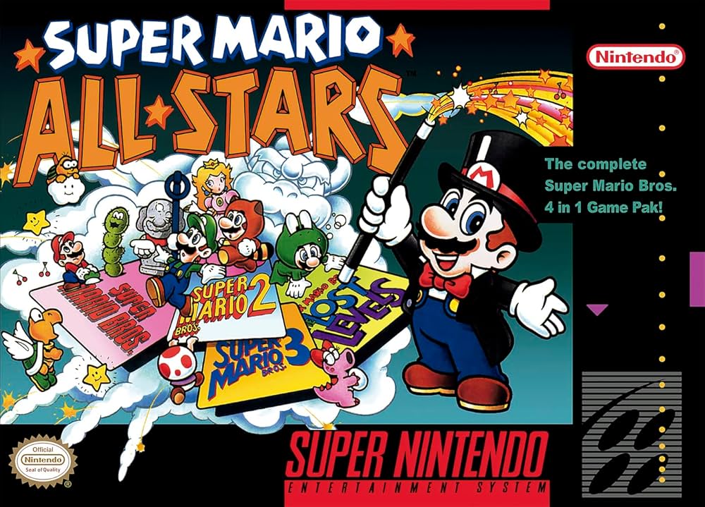 Capa de Super Mario All Stars