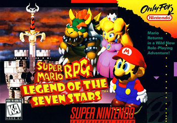 Capa de Super Mario Rpg: A Lenda Dos Sete Estrelas