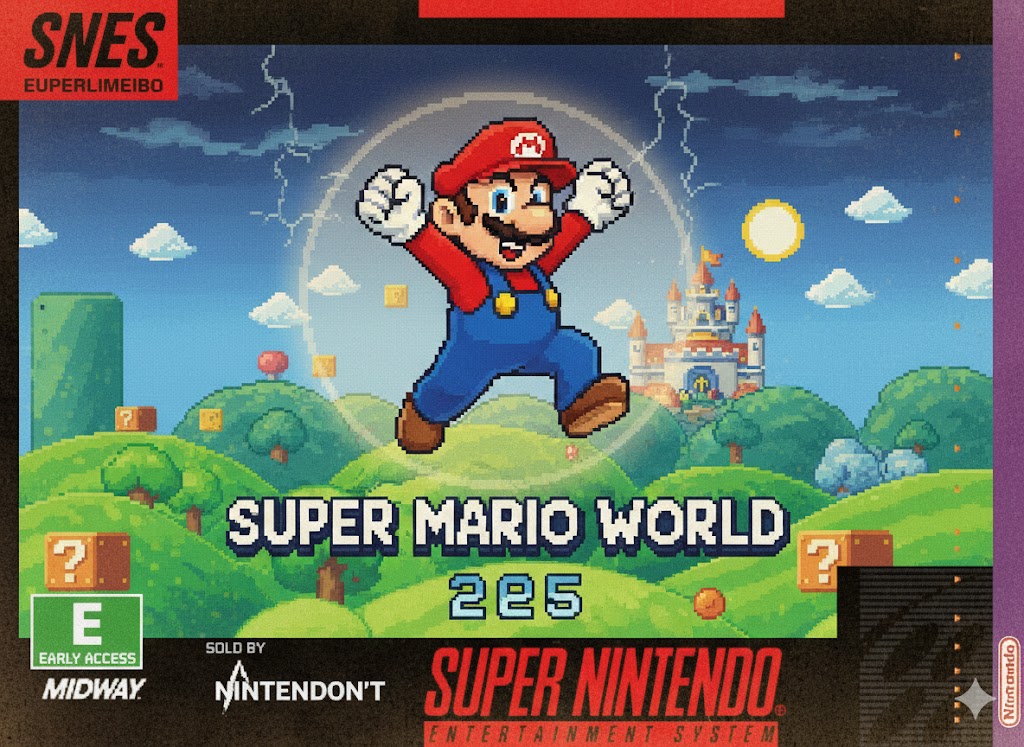Capa de Super Mario World 2: Yoshi'S Island