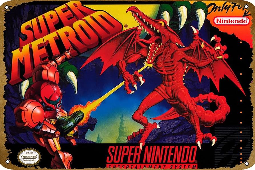 Capa de Super Metroid