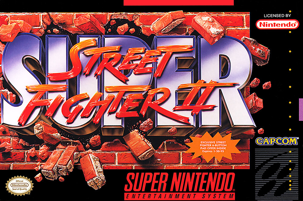 Capa de Super Street Fighter 2