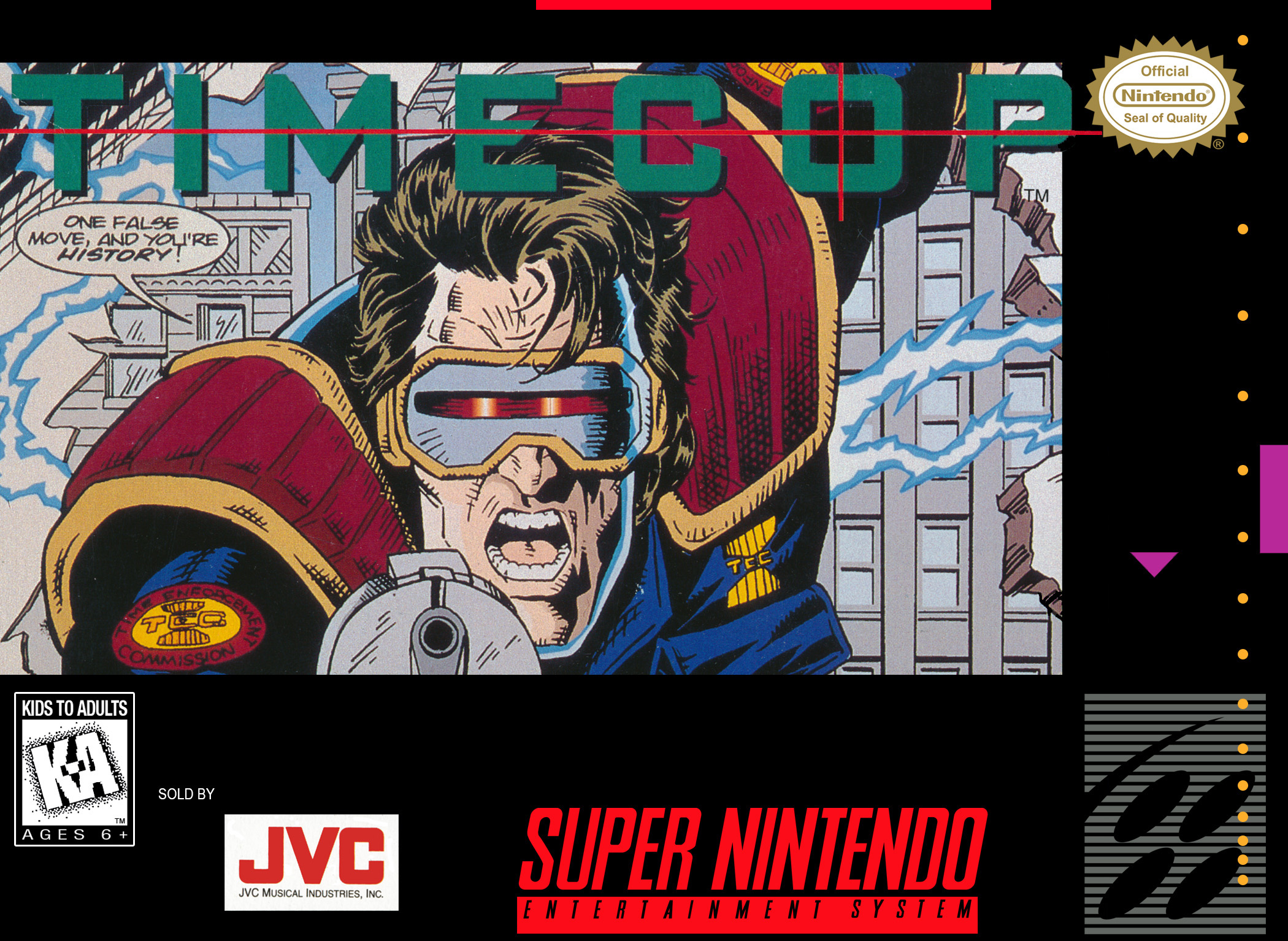 Capa de Timecop